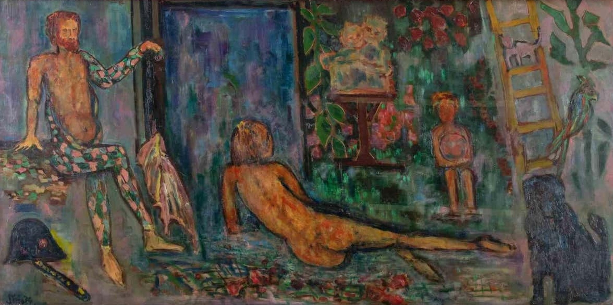 Sirio Pellegrini, Harlequin at Rest Sirio Pellegrini, Harlequin at Rest