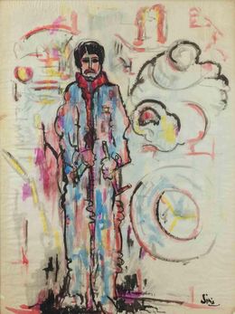 Fine Art Drawings, Portrait (10), Sirio Pellegrini