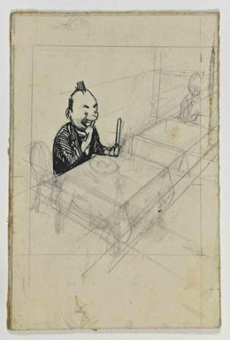 Fine Art Drawings, The Hunger, Gabriele Galantara