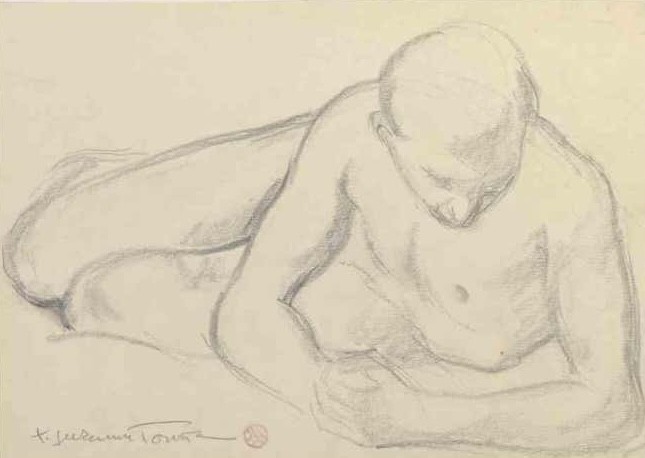 Kiyoo Fujiwara, Seated Torso Kiyoo Fujiwara, Seated Torso