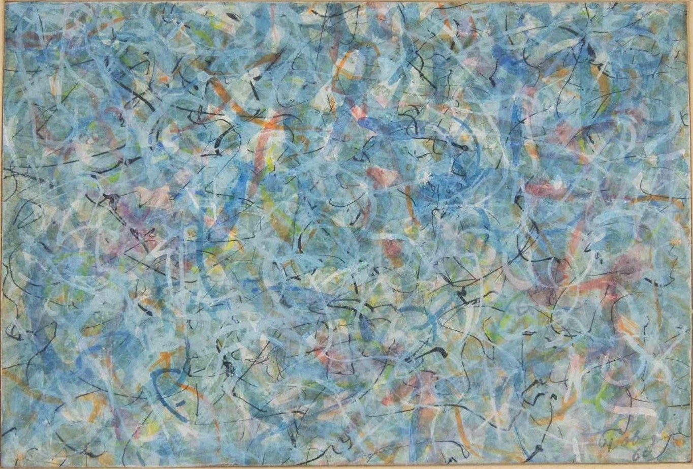 Mark Tobey, Abstract Composition Mark Tobey, Abstract Composition