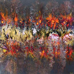 Painting, Explosion, Ghislaine Chapuis