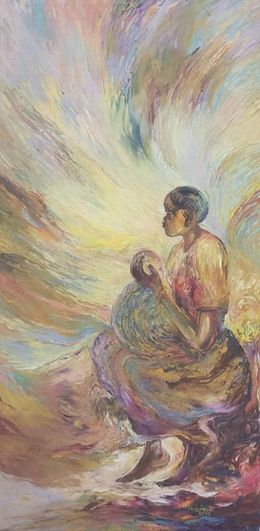 Gemälde, Mama's Love, Paul Akiiki