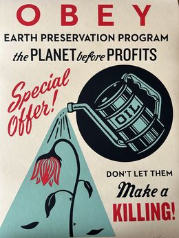 Drucke, Earth Preservation, Shepard Fairey (Obey)