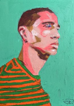 Painting, Quel ennui, G. Carta
