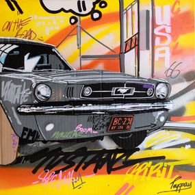 Peinture, The grey mustang, Pappay