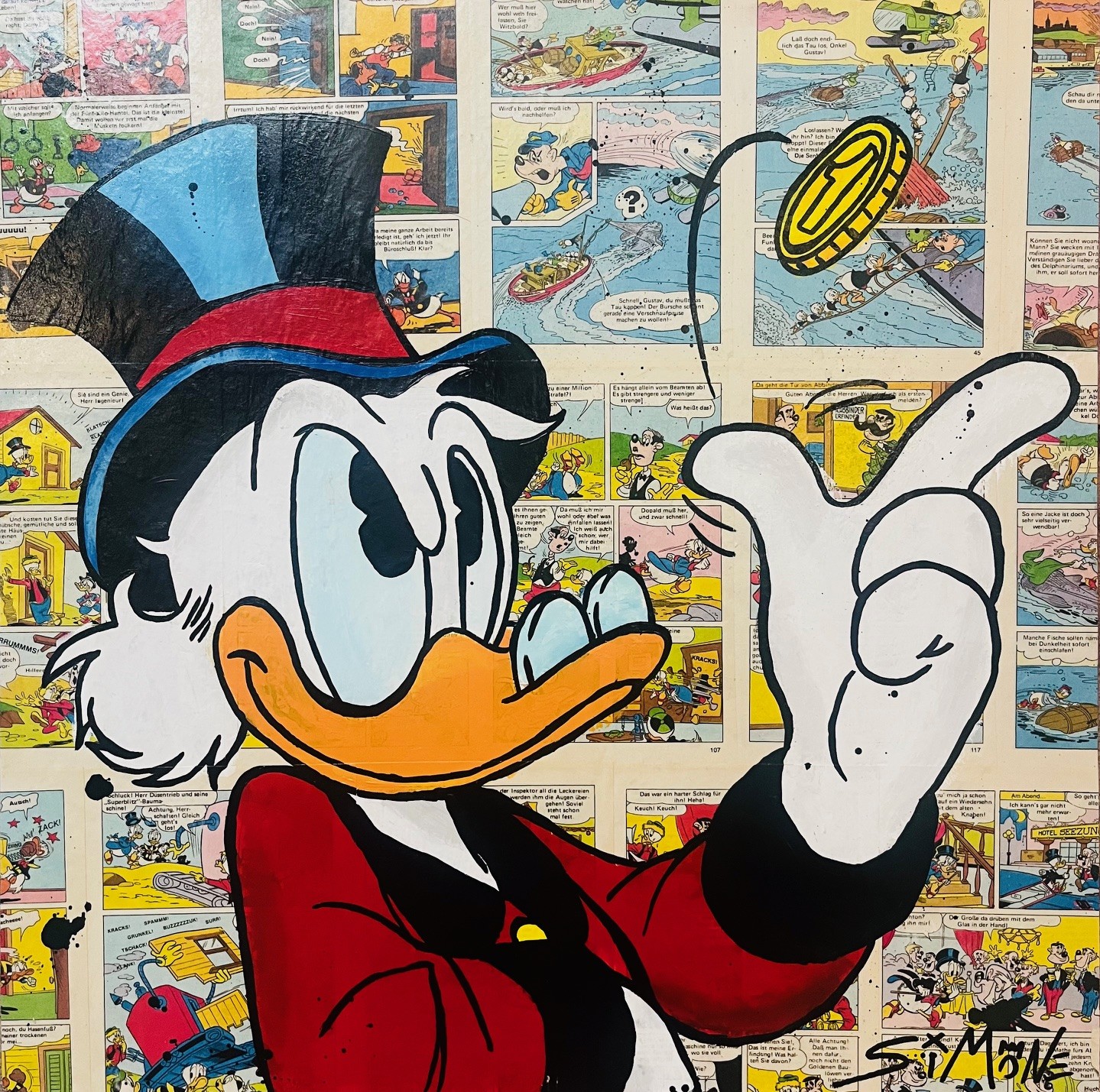 Simone De Rosa, Uncle Scrooge & The Golden Toss Simone De Rosa, Uncle Scrooge & The Golden Toss