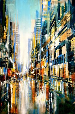 Painting, CityCité, Bianca Prettau