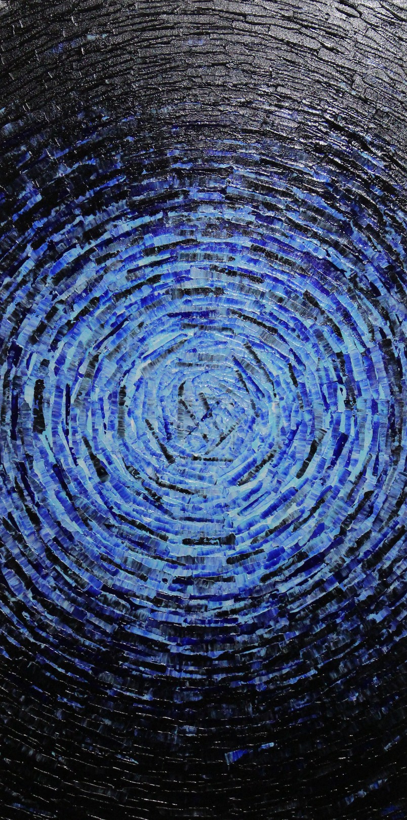 Jonathan Pradillon, Éclat fragmenté bleu Jonathan Pradillon, Éclat fragmenté bleu