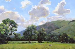Painting, Cantal, Christophe Thiry