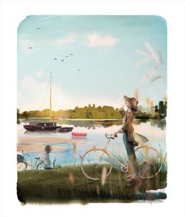 Print, Bord de Loire, Sophie Griotto