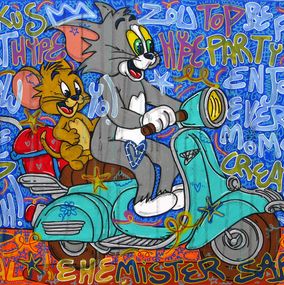Peinture, Vespa yeah, Rico Sab