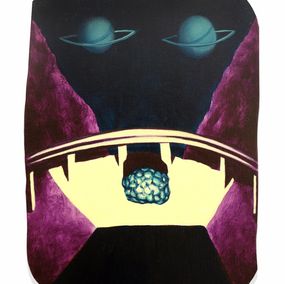 Peinture, Night Car (Confrontation), Eliot Greenwald