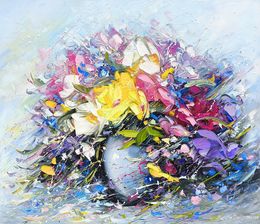 Peinture, Wildflower Bouquet, Marieta Martirosyan