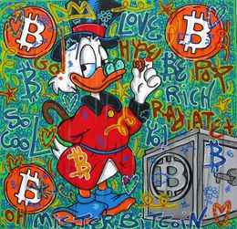 Gemälde, Bitcoin love, Rico Sab