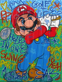 Gemälde, Mario golf, Rico Sab