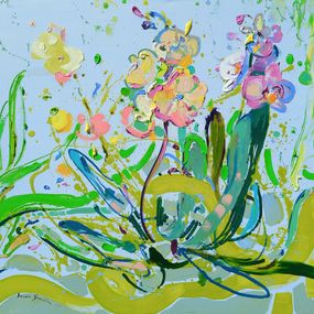 Peinture, Lightness of an orchid, Helen Shukina