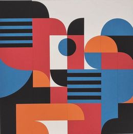 Peinture, Magnetic pull, Stéphanie Bardy