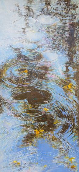 Painting, Entre deux mondes, Nadine Pillon