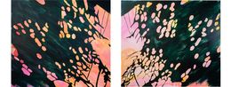Painting, The eight months I waited and fantasized – diptych, Gergana Tabakova