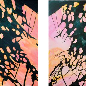 Gemälde, The eight months I waited and fantasized – diptych, Gergana Tabakova