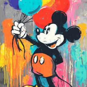 Painting, Balloons and whismy, Léa Ottavi
