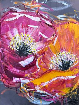 Painting, En tête à tête… (Jardin secret), Olivier Messas
