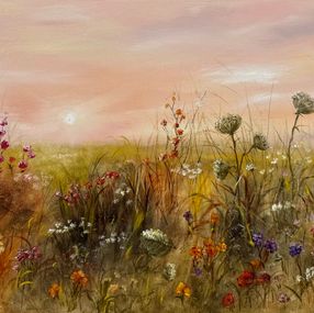 Gemälde, In the Embrace of Flowers, Tanja Frost