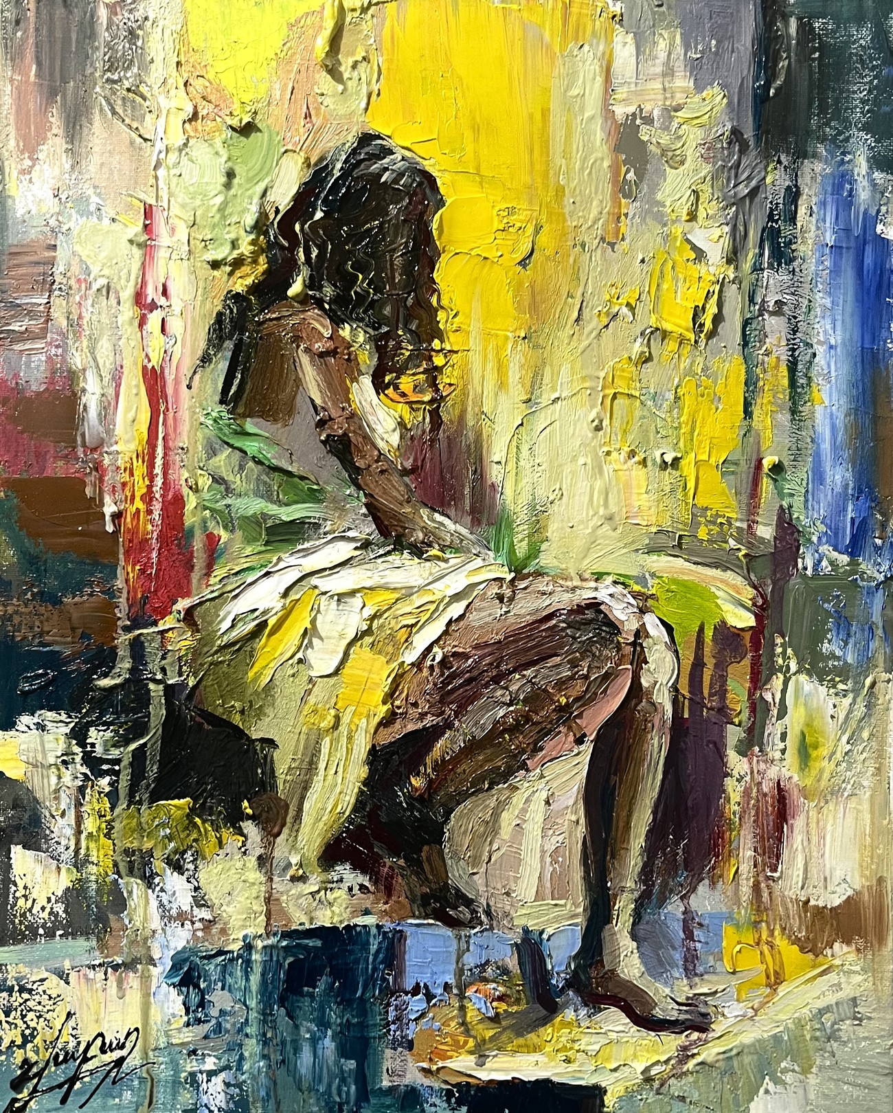 Vahe Bagumyan, She Waits Silently Vahe Bagumyan, She Waits Silently