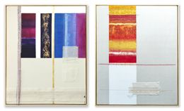 Peinture, Intenciones del Silencio XIX and XX, Diptych, Angelica Chavarro Franco