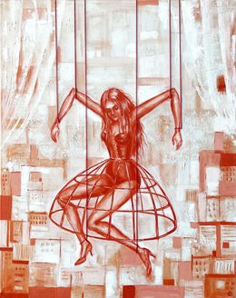 Peinture, Puppet Doll, Leah Larisa Bunshaft