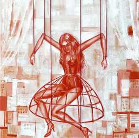 Peinture, Puppet Doll, Leah Larisa Bunshaft