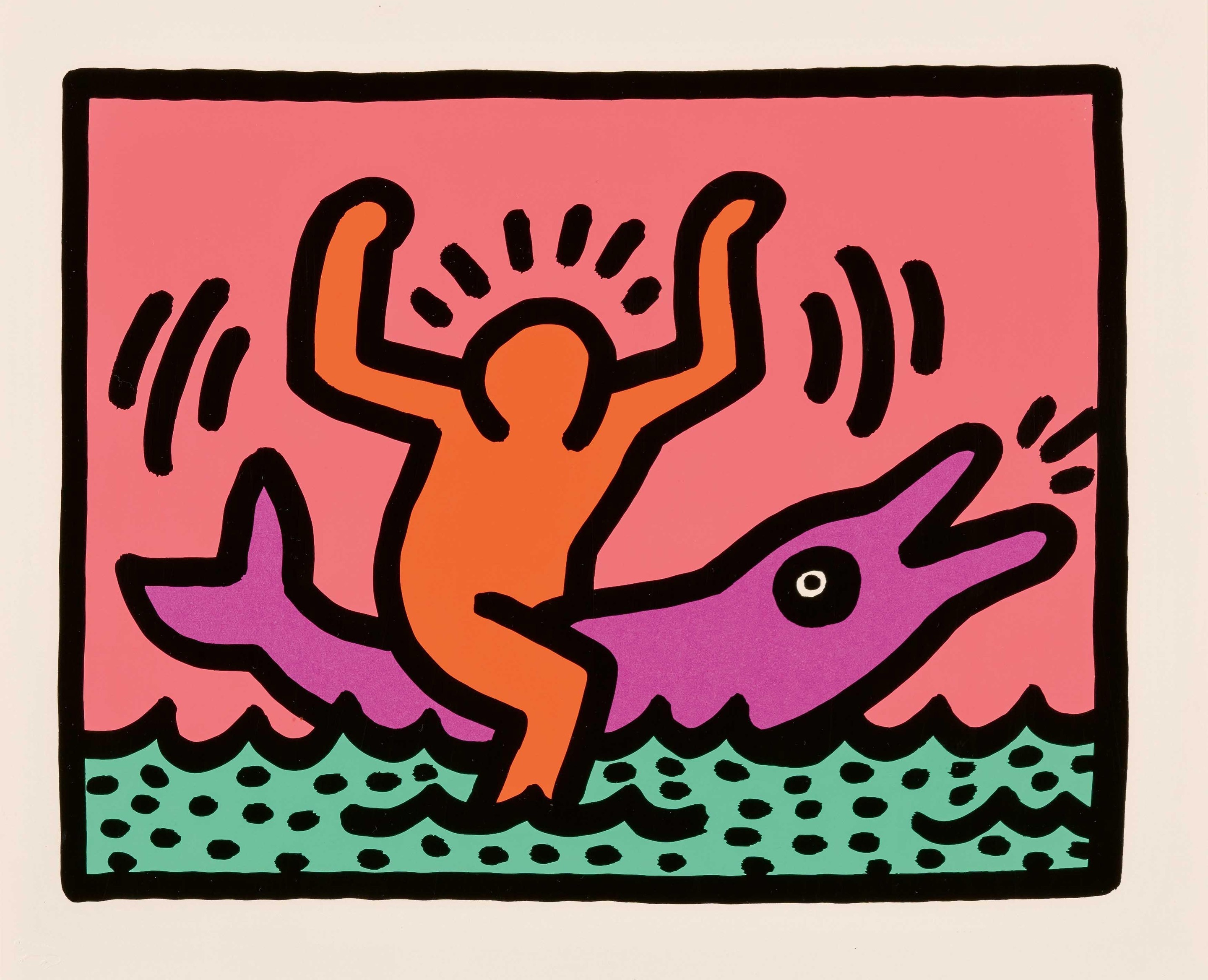Keith Haring, Pop Shop V Keith Haring, Pop Shop V