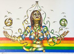 Dessin, ll Coulours are welcome, Otto Schade