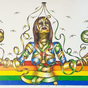 Dessin, ll Coulours are welcome, Otto Schade