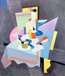 Gemälde, Set table, Viktor Konotopsky