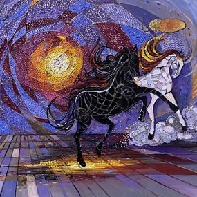 Pittura, The Horses Dance, Ruzanna Melqumyan