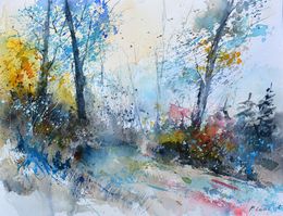 Peinture, Shimmer a quiet path, Pol Ledent