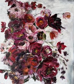 Painting, Happy Floral Day, Oksana Petrova