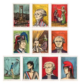 Print, Portfolio: La Révolution Française 1789, Bernard Buffet