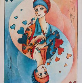 Pittura, Dame de coeur, Véronique Clanet