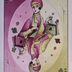 Pittura, Dame de pique, Véronique Clanet