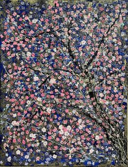 Peinture, Hanami, Jean-François Brivaud