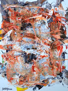 Gemälde, Fire Without Face, Richard Solstjärna