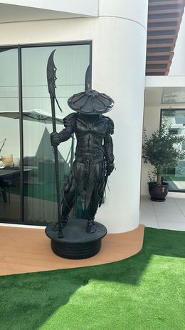 Sculpture, Samurai, Iwi Lahcen