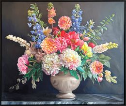 Peinture, You open always petal by petal myself, as spring opens her first rose, Katharina Husslein