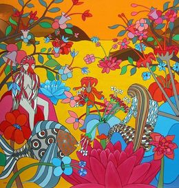 Peinture, Les Sirenes, Henri Ichiza