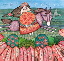 Peinture, The Dream Flight, Armen Vahramyan