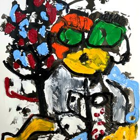 Painting, Hiroto et l'Arbre aux Fruits rouges, Diane Grant