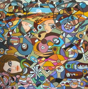 Painting, L Angoisse, Henri Ichiza